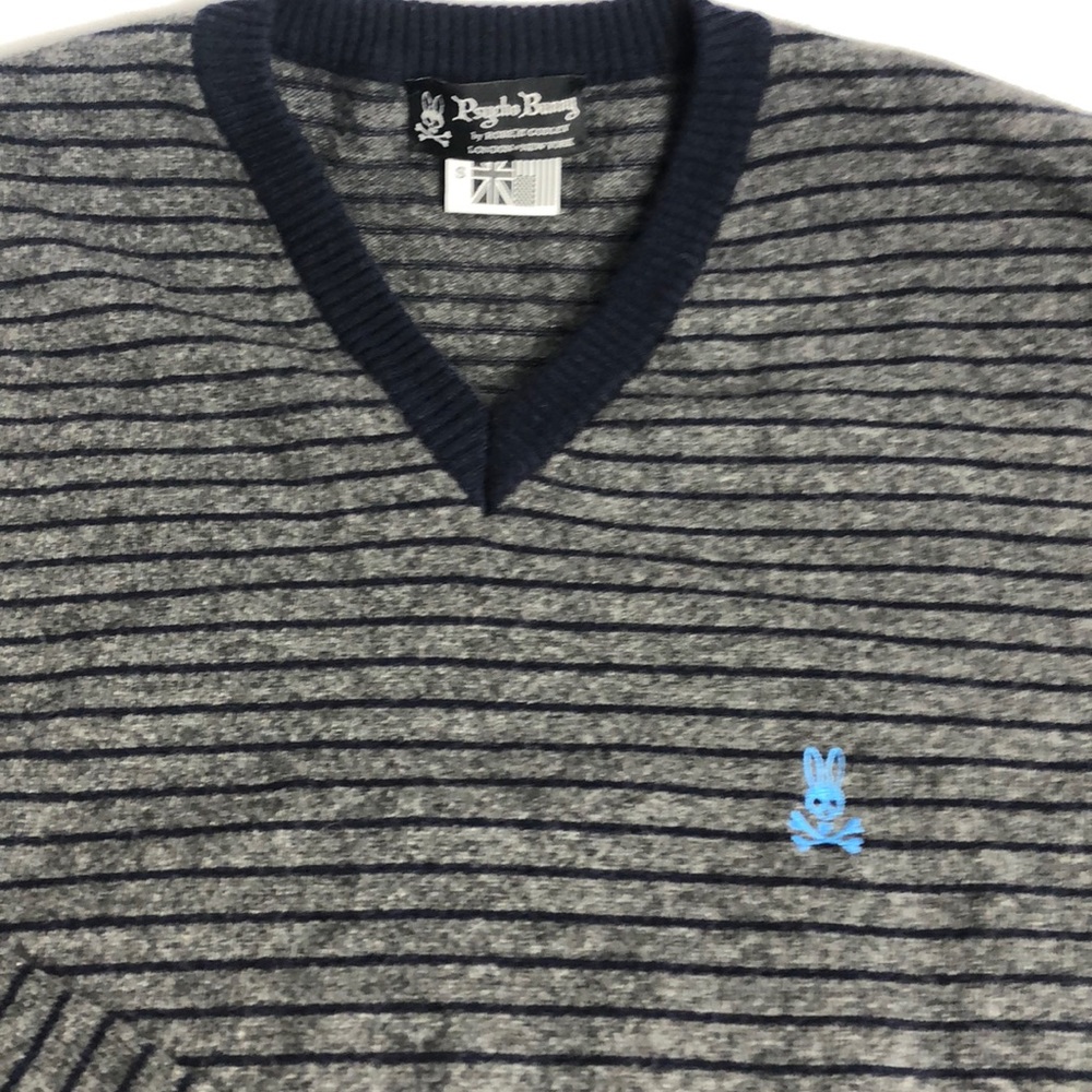 New Psycho Bunny sweater men size S - Picture 3 of 8